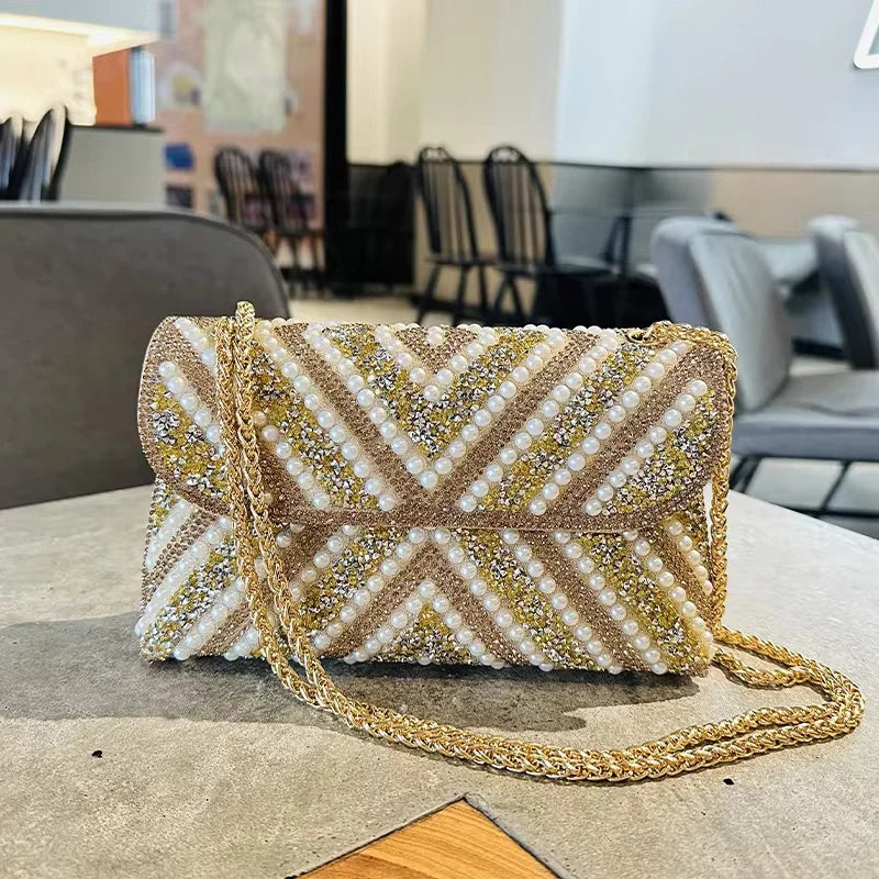 Clutch Purse Luxury Beaded Purse/Bag