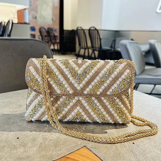 Clutch Purse Luxury Beaded Purse/Bag