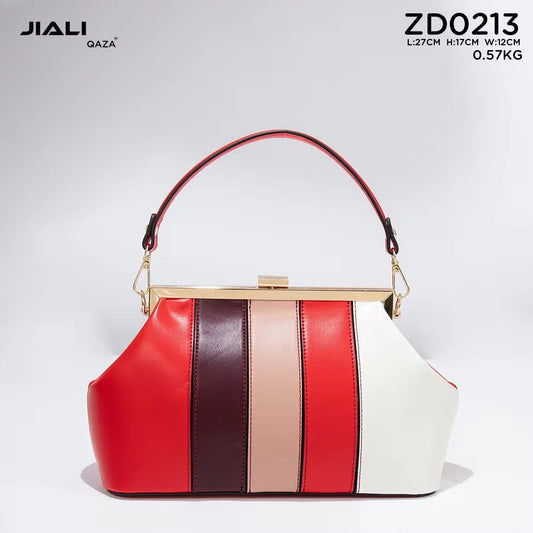 PU Leather Multi Colour Dumpling Purse