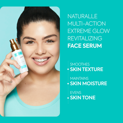 NATURALLE MULTI-ACTION EXTREME GLOW REVITALIZING FACE SERUM