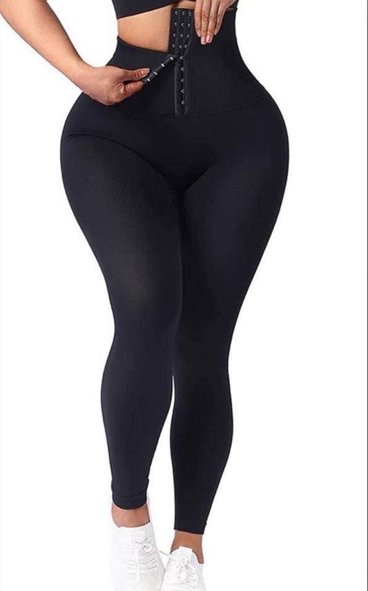 Shape Wear: Stretchy Long Leggings with Girdle