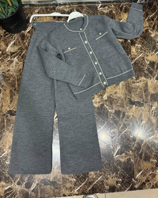 New In : Sweater Fabric Top & Pant