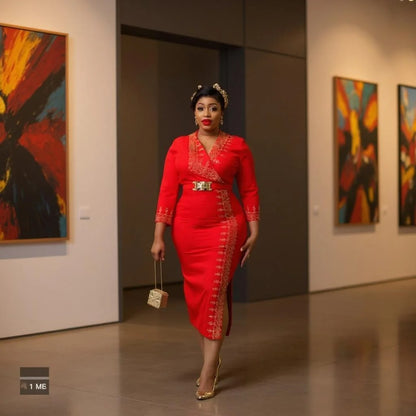 “Dusk to Dawn” – Embellished Glam Gown