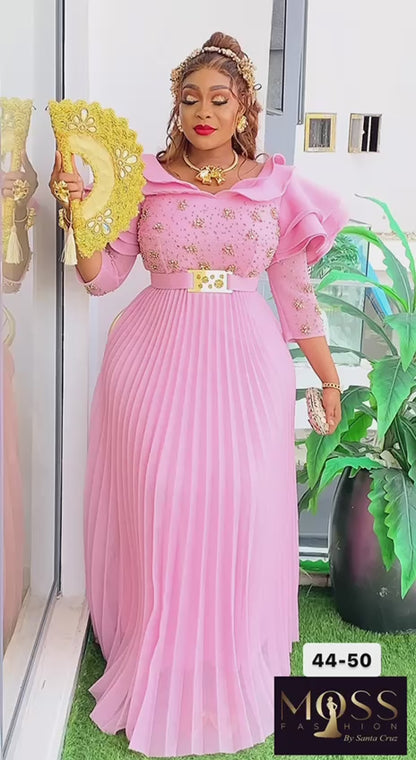 New Collection: Pink Classy Look Party Dress