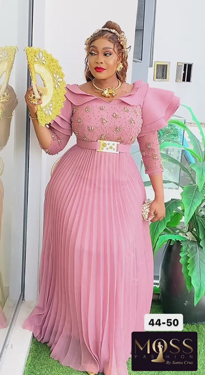 New Collection: Pink Classy Look Party Dress