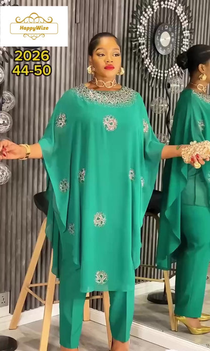 Loose-Fit Tunic with Breathable Cotton Bottoms