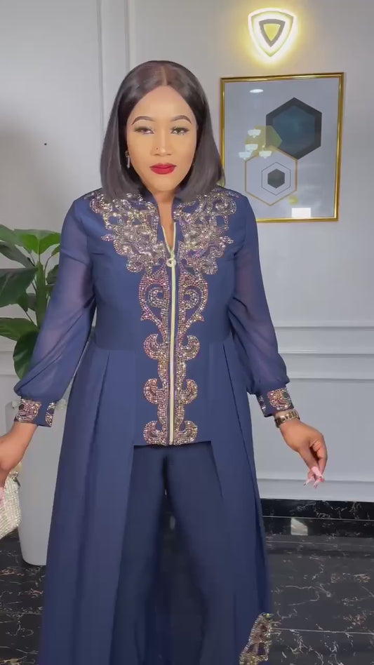 Silky Smooth Chiffon Set – Two Pieces with Handy Pockets